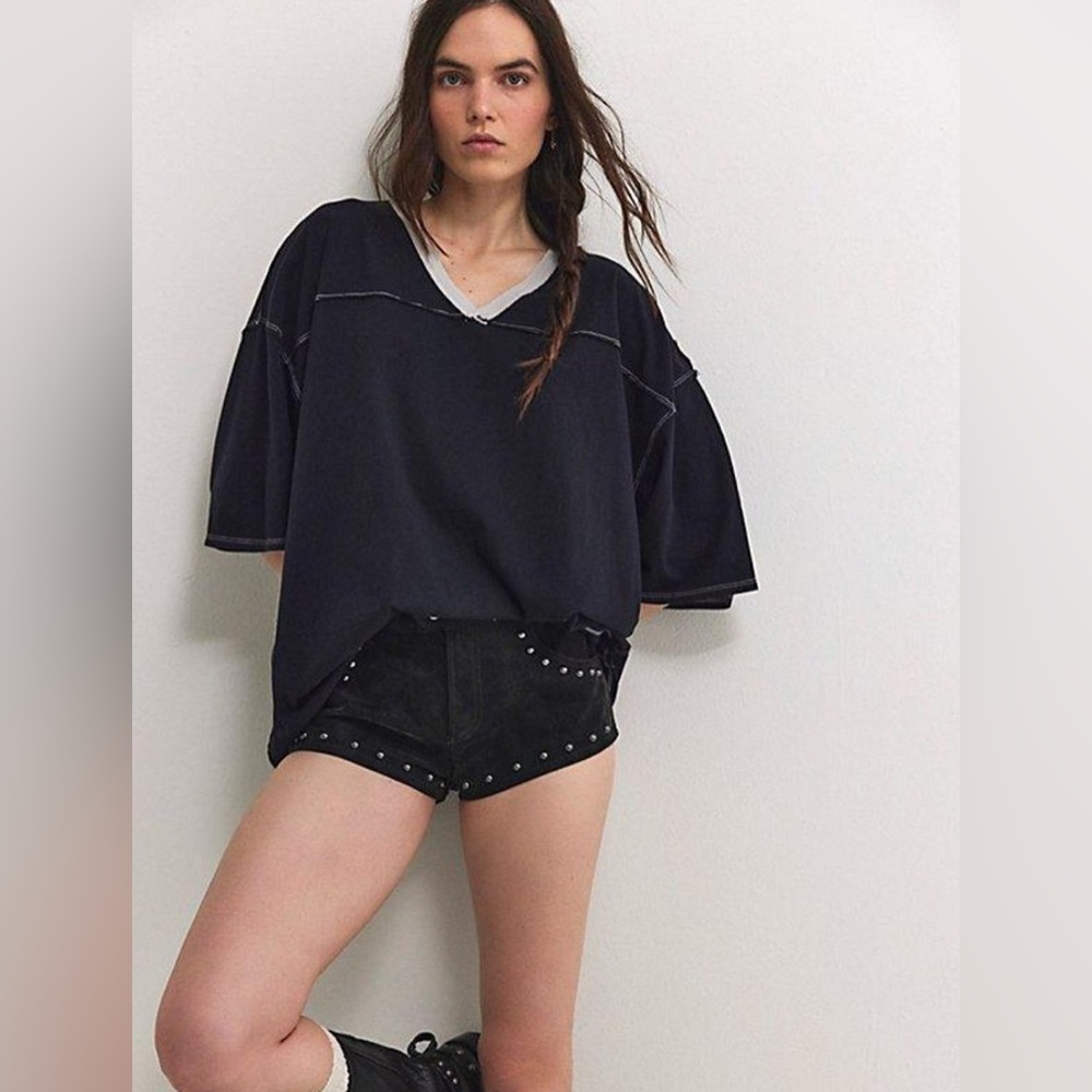Free People We The Free Two Way Lane Tee NWT
